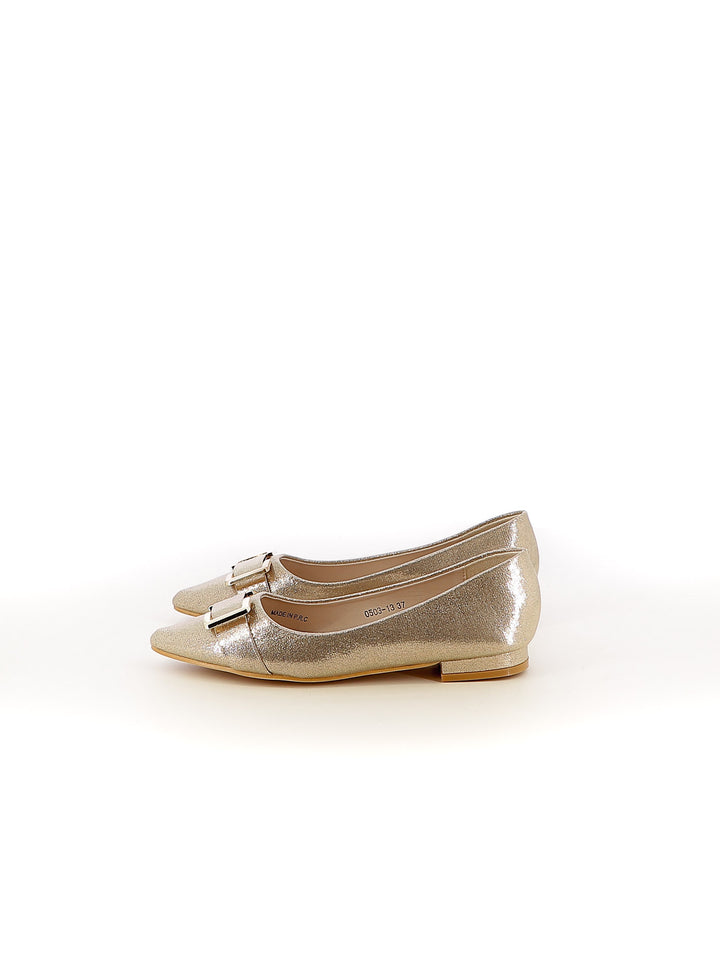Ballerine a punta donna EVA RINALDI 0503-13 oro | Costa Superstore