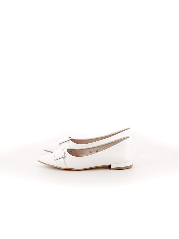 Ballerine a punta donna EVA RINALDI 0503-13 bianco | Costa Superstore