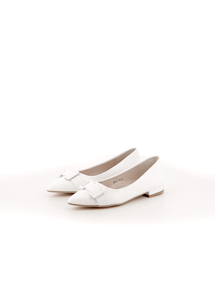 Ballerine a punta donna EVA RINALDI 0503-13 bianco | Costa Superstore