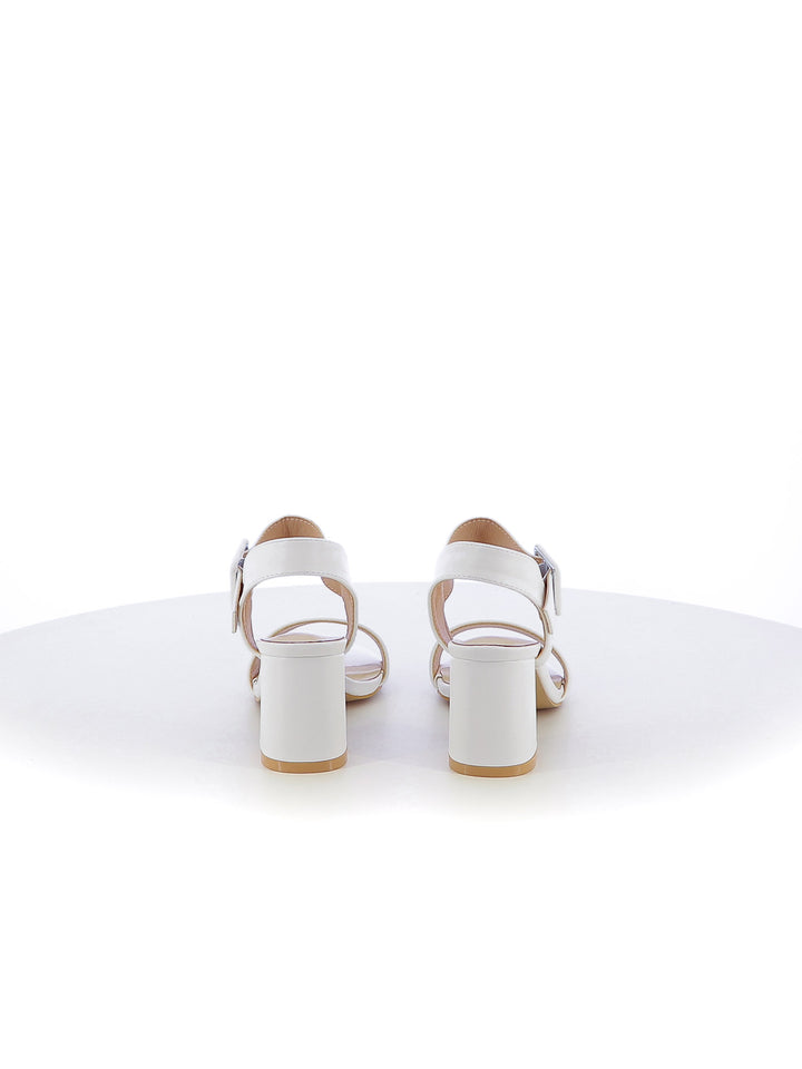 Sandali con t-strap donna EVA RINALDI 1203-3 bianco | Costa Superstore