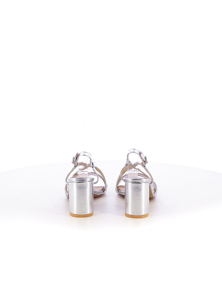 Sandali con cross-strap donna EVA RINALDI 2343-21 argento | Costa Superstore