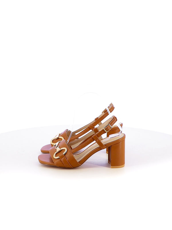 Sandali con cinturino donna EVA RINALDI 2343-25 cuoio | Costa Superstore