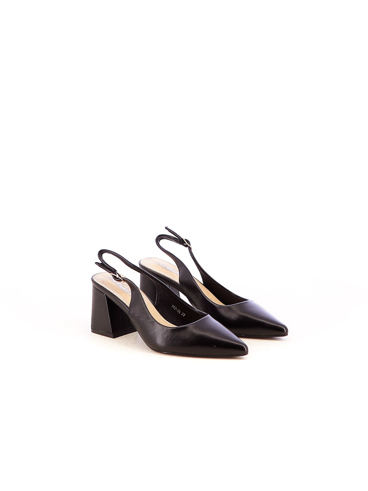 Décolleté slingback donna EVA RINALDI 707-3A nero | Costa Superstore