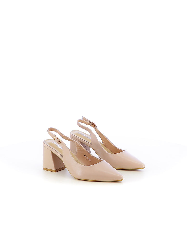 Décolleté slingback donna EVA RINALDI 707-3A beige chiaro | Costa Superstore