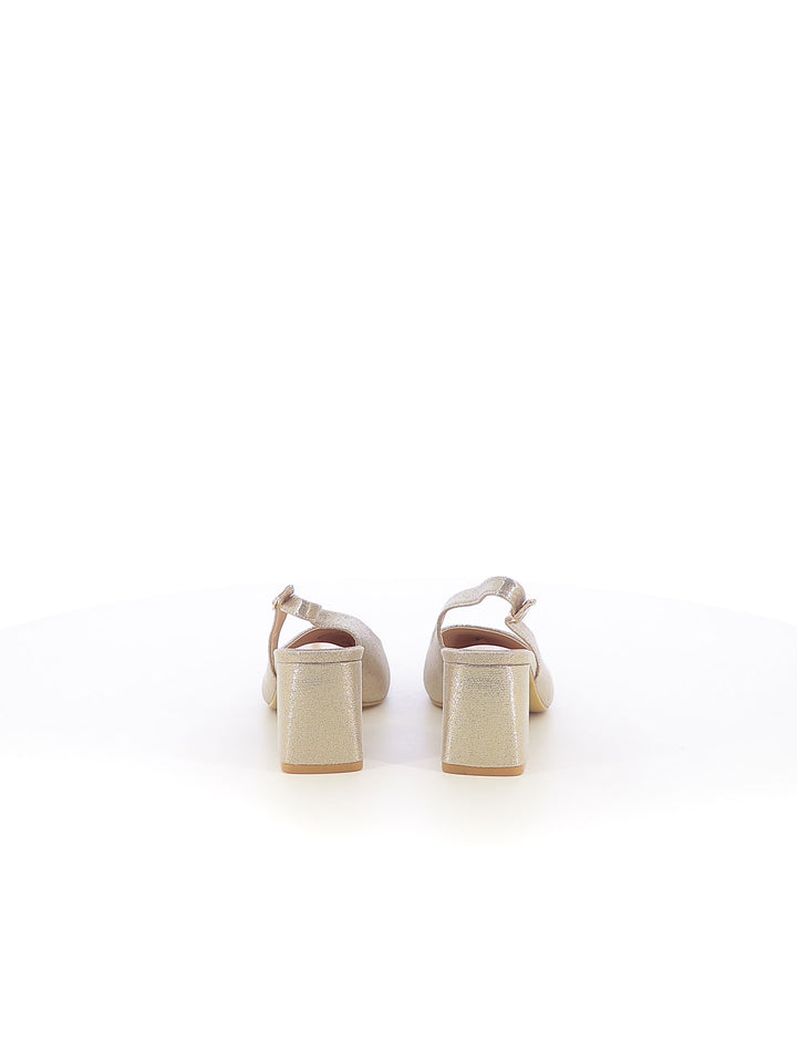 Décolleté slingback donna EVA RINALDI 707-3 oro | Costa Superstore