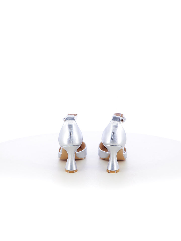 Décolleté aperte ai lati donna EVA RINALDI 8963-3 argento | Costa Superstore