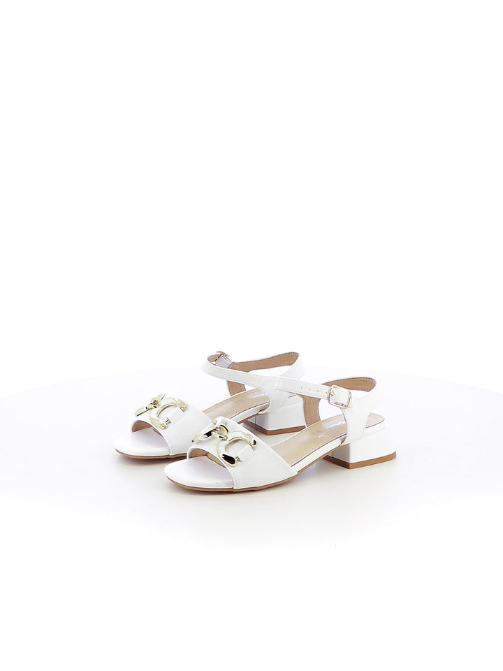 Sandali con cinturino donna EVA RINALDI FDS24-24F bianco | Costa Superstore