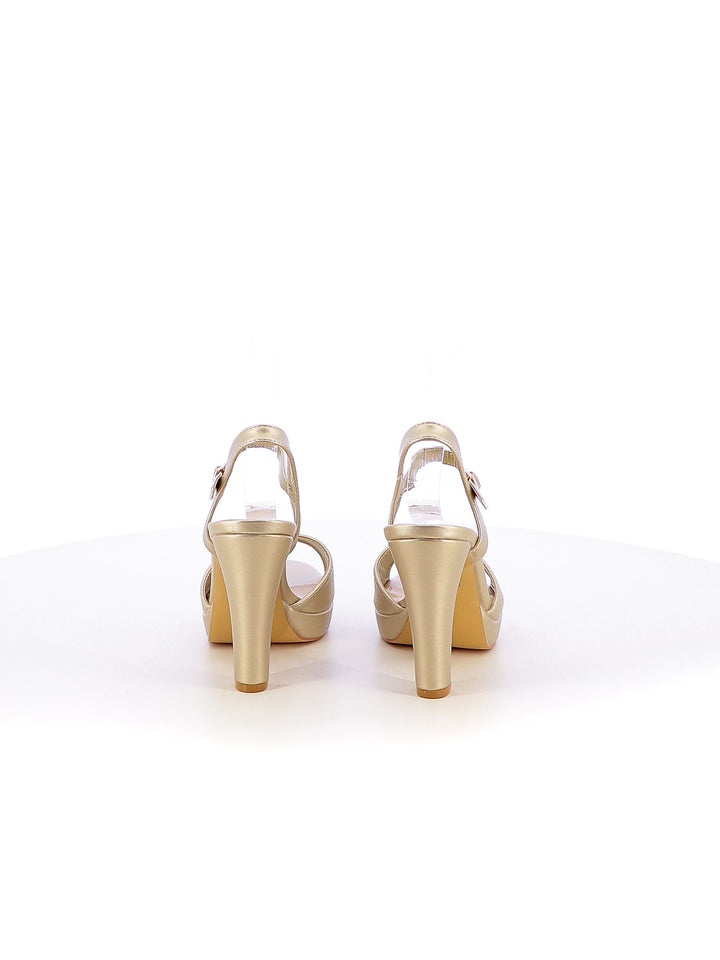 Sandali con cinturino donna EVA RINALDI GH-001 oro | Costa Superstore