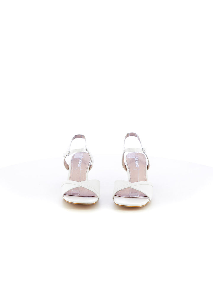 Sandali con cinturino donna EVA RINALDI JYS24-23C bianco | Costa Superstore