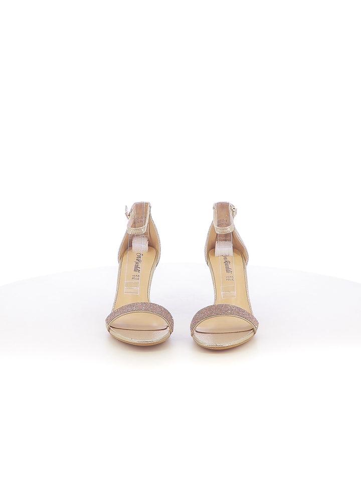 Sandali con cinturino donna EVA RINALDI O3M-4 oro | Costa Superstore