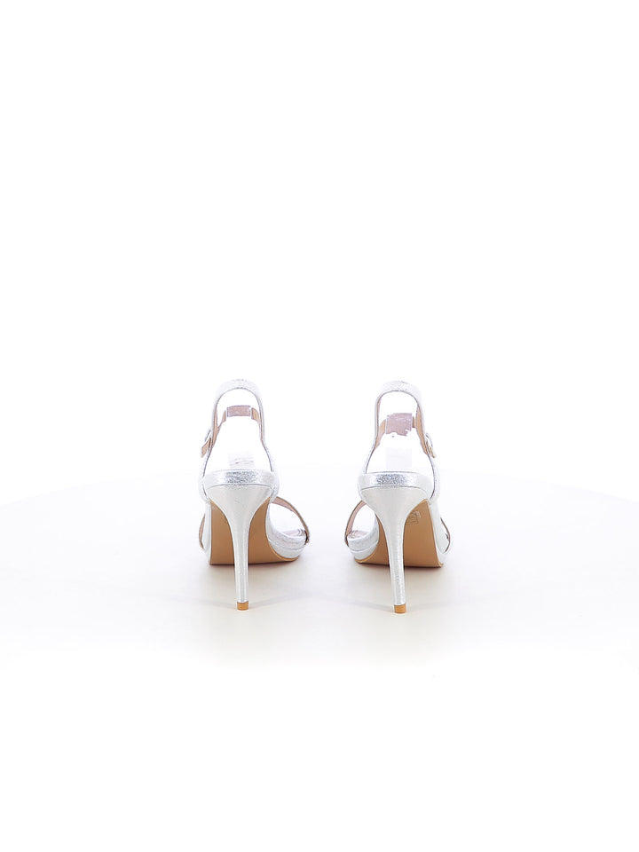 Sandali con cinturino donna EVA RINALDI P23-00217C argento | Costa Superstore