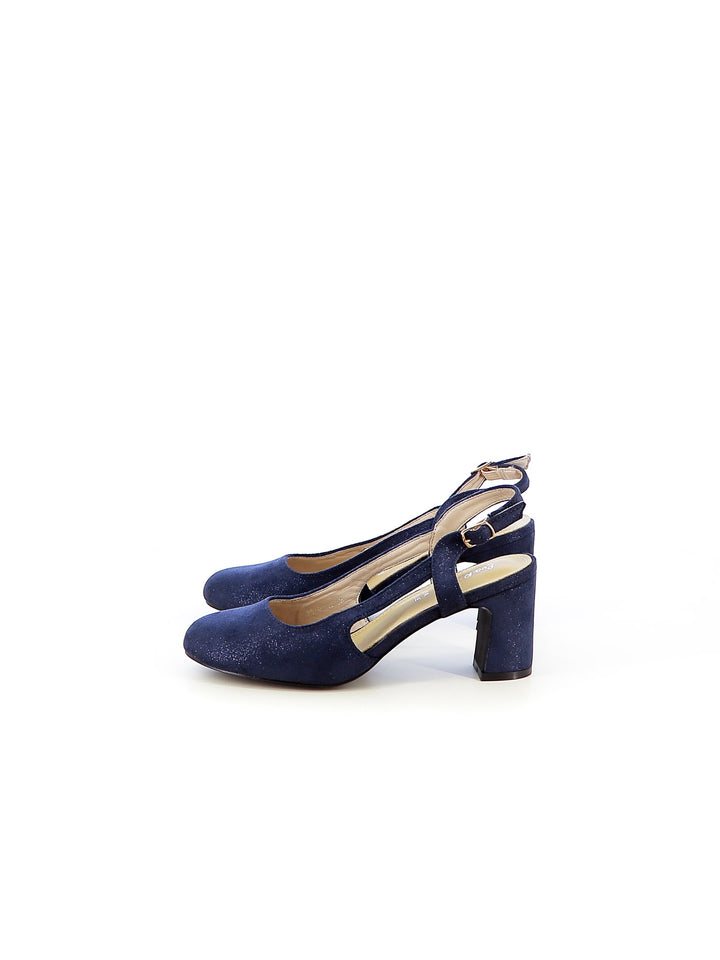 Décolleté slingback donna EVA RINALDI PS24-14E blu | Costa Superstore