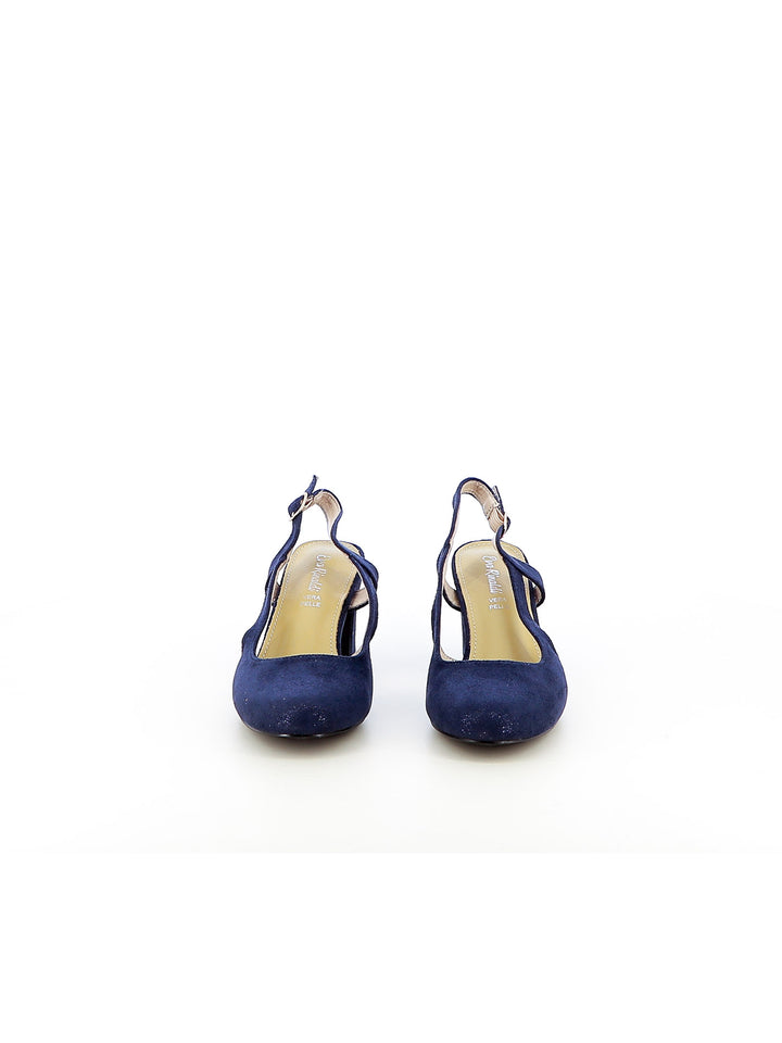 Décolleté slingback donna EVA RINALDI PS24-14E blu | Costa Superstore