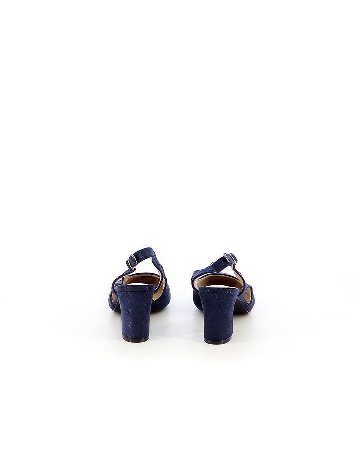 Décolleté slingback donna EVA RINALDI PS24-14E blu | Costa Superstore