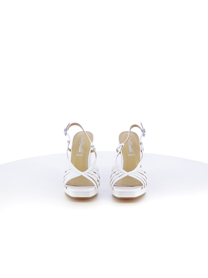 Sandali fasciati donna EVA RINALDI PS24-7 bianco | Costa Superstore