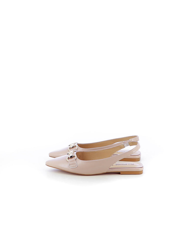 Ballerine slingback donna EVA RINALDI XQJ520-2 beige scuro | Costa Superstore