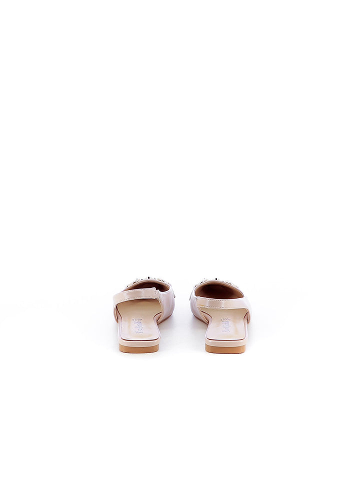Ballerine slingback donna EVA RINALDI XQJ520-2 beige scuro | Costa Superstore