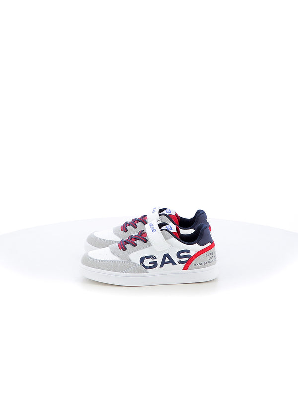 Sneakers stringate bambino GAS GAK414121 bianco | Costa Superstore
