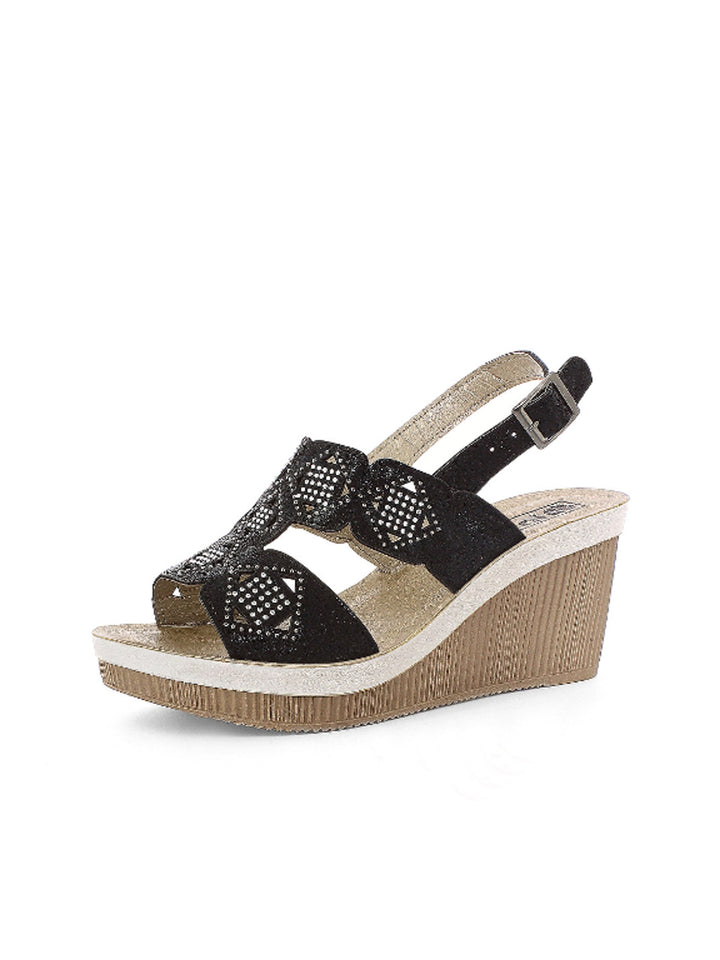 Sandali comfort donna INBLU AS37 nero | Costa Superstore
