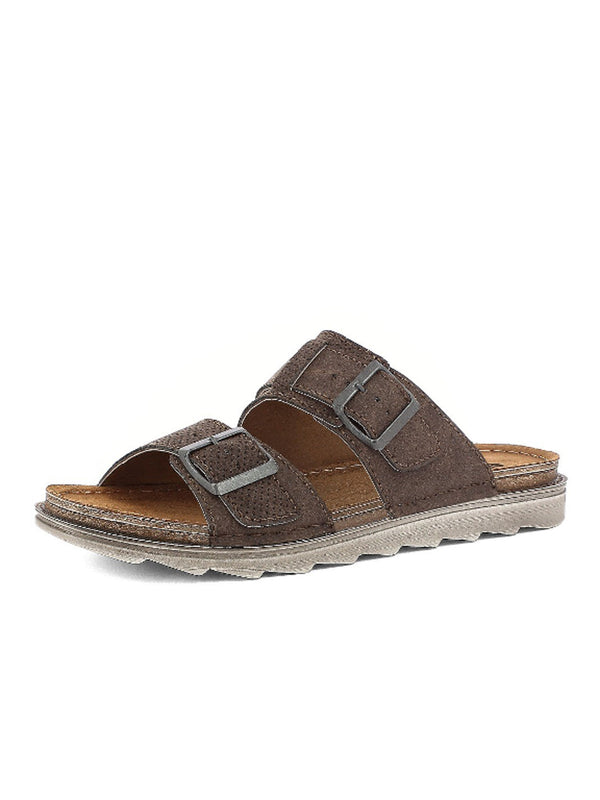 Ciabatte uomo uomo INBLU BU10 marrone | Costa Superstore