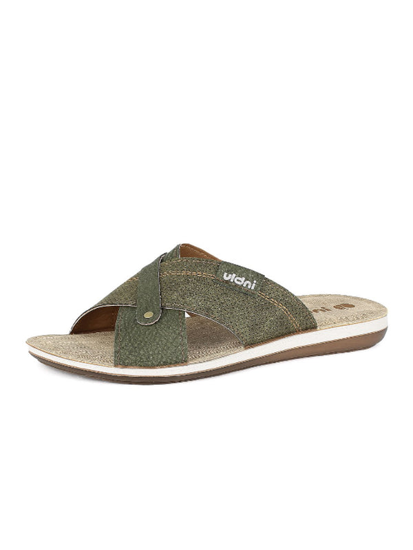 Ciabatte uomo uomo INBLU DA20 verde scuro | Costa Superstore