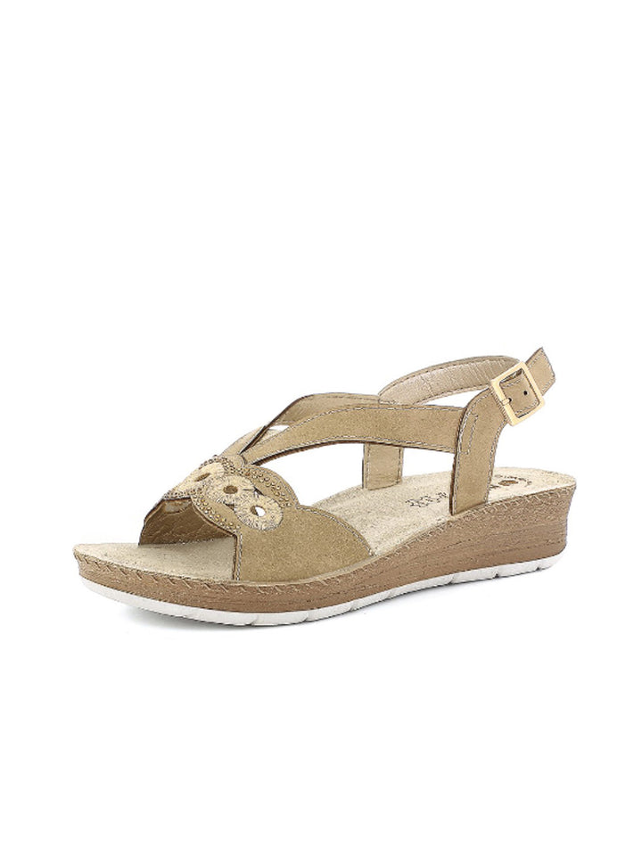 Sandali comfort donna INBLU FC58 beige chiaro | Costa Superstore