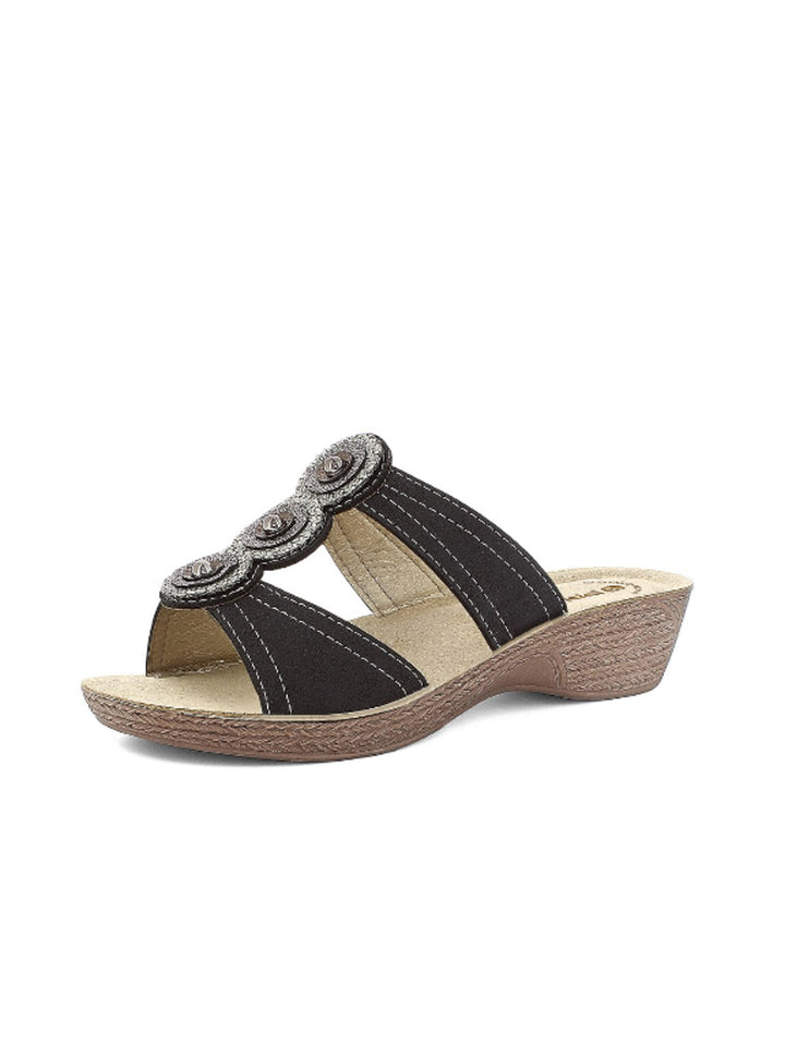 Ciabatte comfort donna INBLU GL60 nero | Costa Superstore