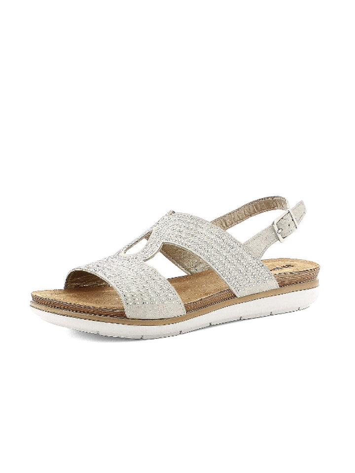 Sandali comfort donna INBLU PG34 beige chiaro | Costa Superstore