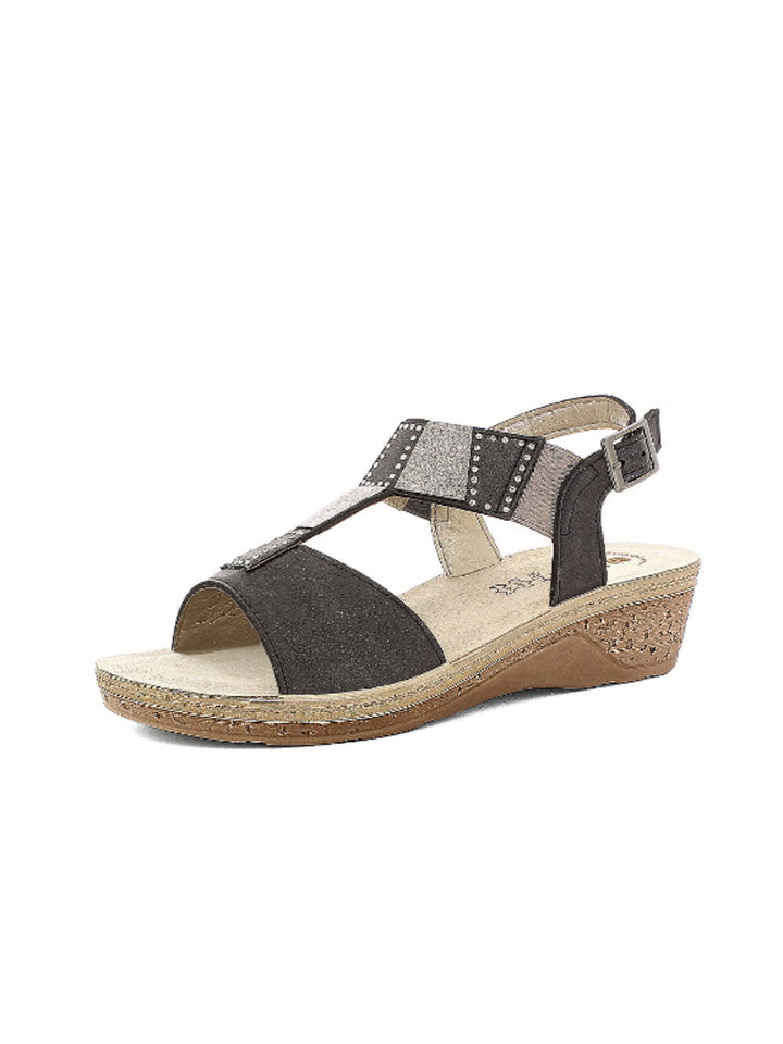 Sandali comfort donna INBLU PV06 nero | Costa Superstore