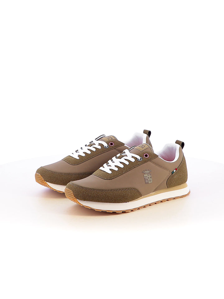 Sneakers stringate uomo MARINA MILITARE MM1100 beige chiaro | Costa Superstore