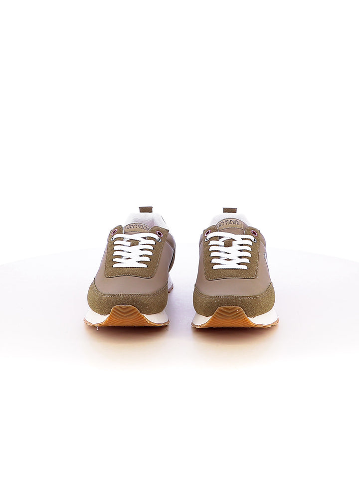 Sneakers stringate uomo MARINA MILITARE MM1100 beige chiaro | Costa Superstore