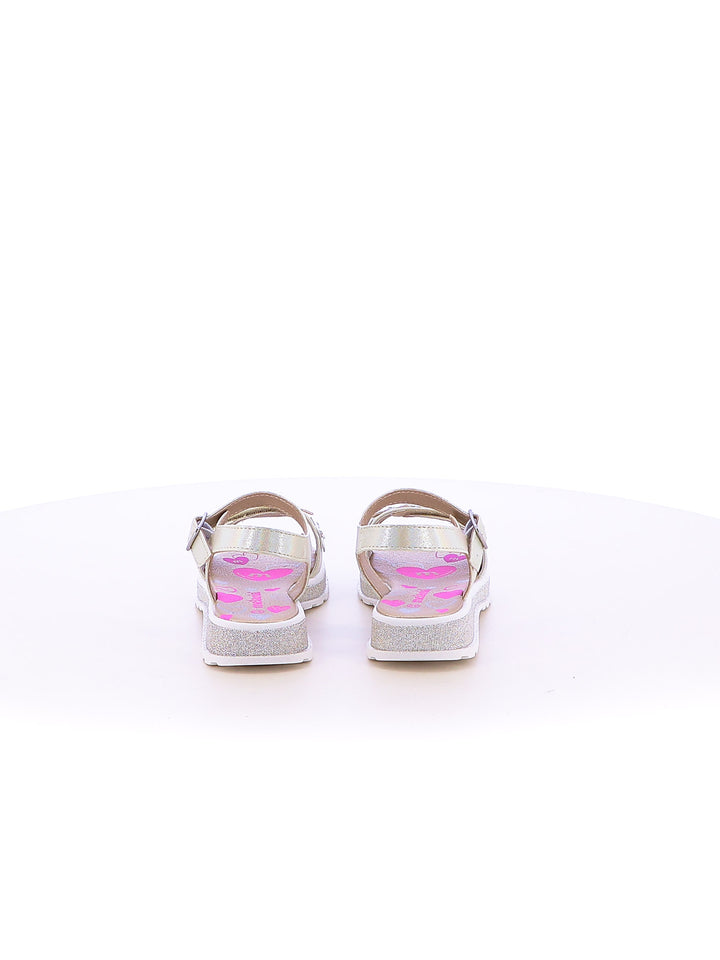 Sandaletti bambina MELANIA SM23101A bianco oro | Costa Superstore