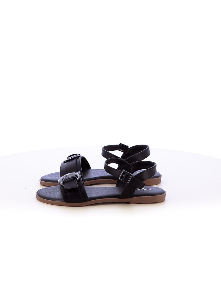 Sandali con cinturino donna MINU 6017-21 nero | Costa Superstore