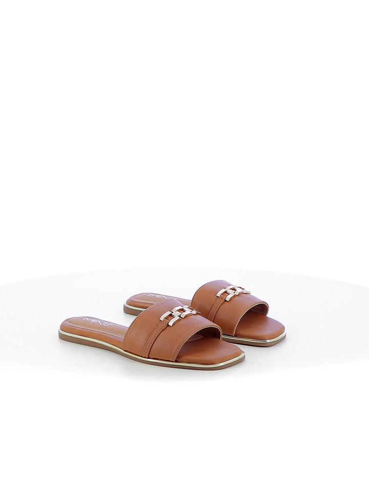 Ciabattine donna MINU 7496-7 cuoio | Costa Superstore