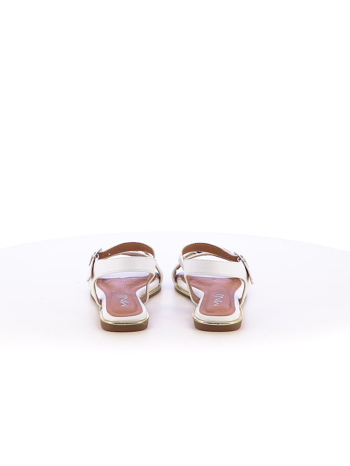 Sandali con cinturino donna MINU A8118-4 bianco | Costa Superstore