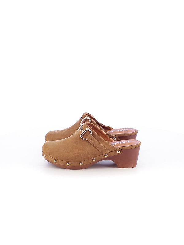 Zoccoli donna MINU FL87857 beige scuro | Costa Superstore