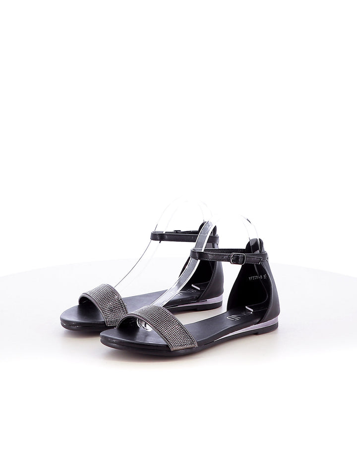 Sandali con cinturino donna MINU TF2316-3 nero | Costa Superstore
