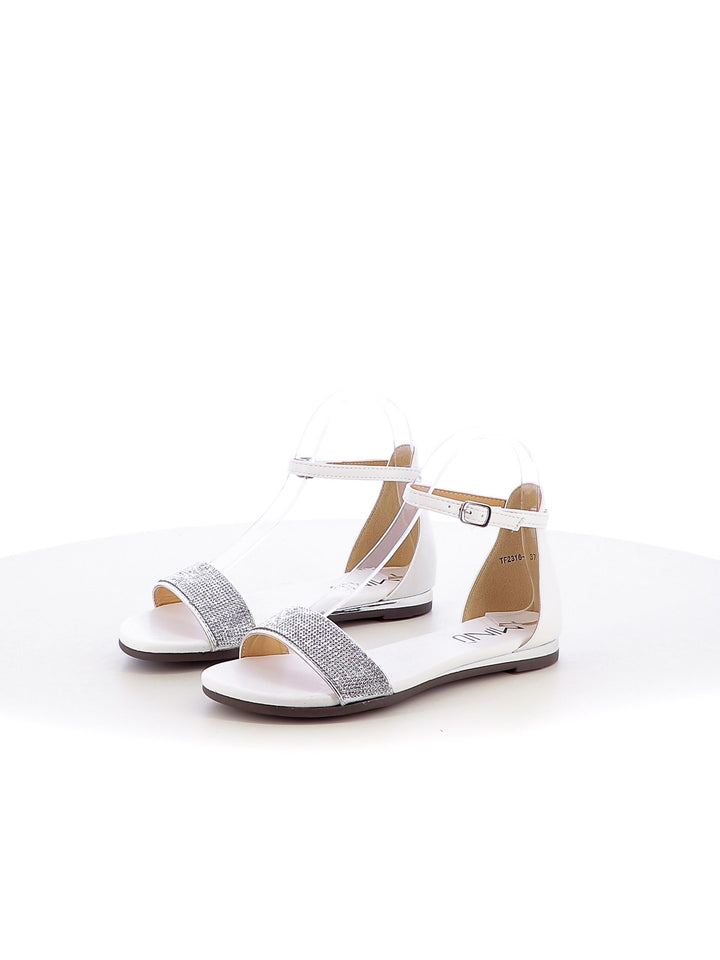 Sandali con cinturino donna MINU TF2316-3 bianco | Costa Superstore