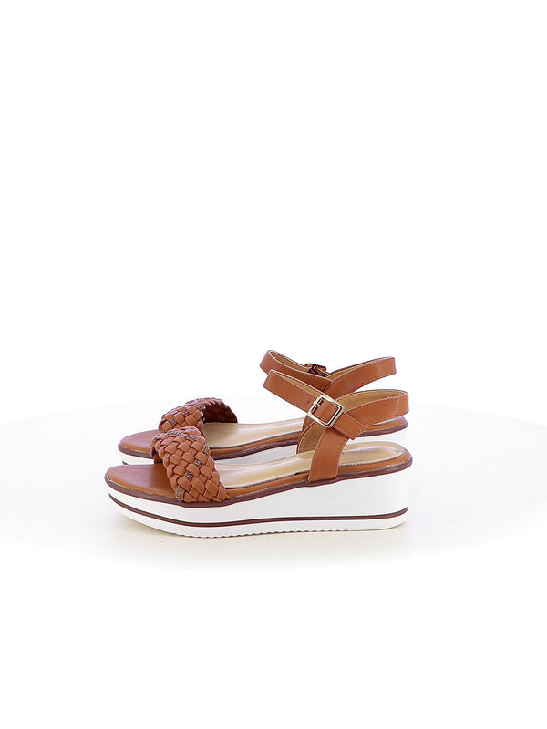 Sandali con cinturino donna MINU YHS24-3C cuoio | Costa Superstore