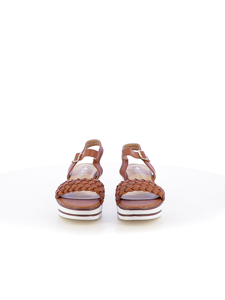 Sandali con cinturino donna MINU YHS24-3C cuoio | Costa Superstore