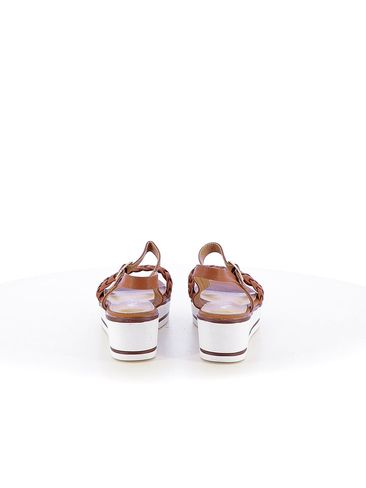 Sandali con cinturino donna MINU YHS24-3C cuoio | Costa Superstore