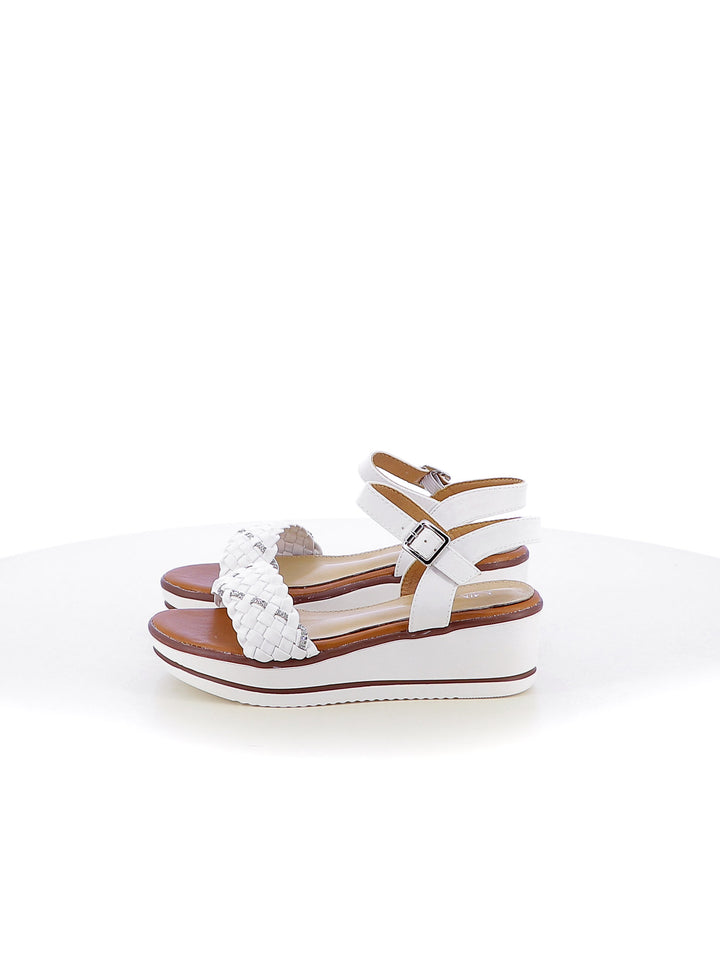 Sandali con cinturino donna MINU YHS24-3C bianco | Costa Superstore