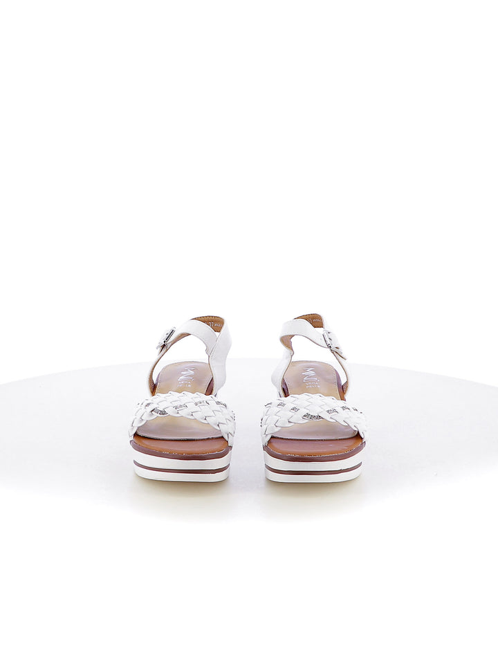 Sandali con cinturino donna MINU YHS24-3C bianco | Costa Superstore