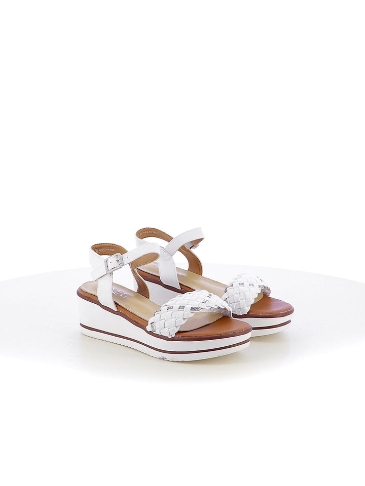 Sandali con cinturino donna MINU YHS24-3C bianco | Costa Superstore