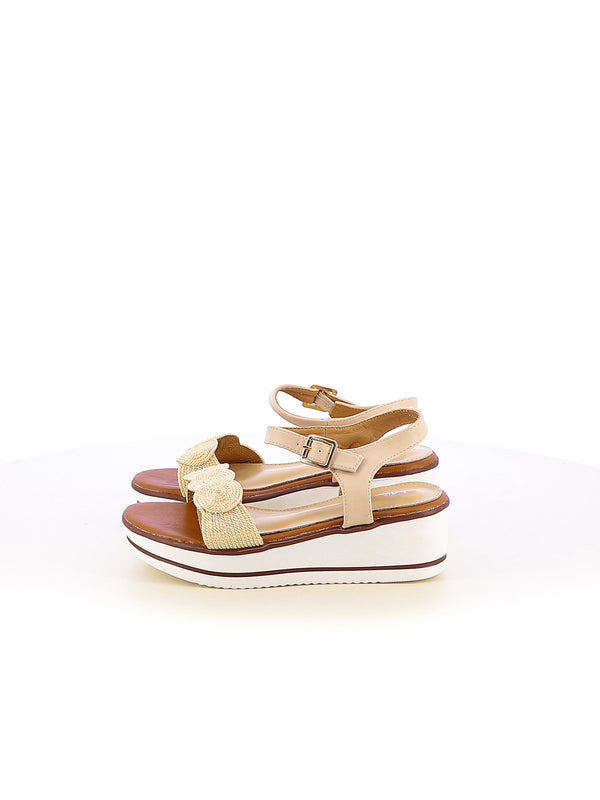 Sandali con cinturino donna MINU YHS24-3E beige chiaro | Costa Superstore