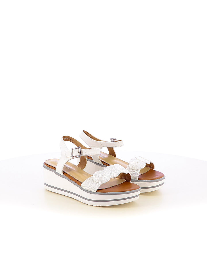 Sandali con cinturino donna MINU YHS24-3E bianco | Costa Superstore