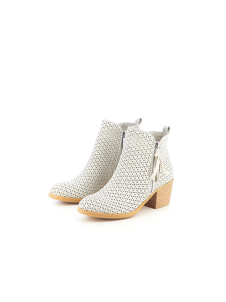 Stivaletti texani donna REFRESH 170572 grigio chiaro | Costa Superstore