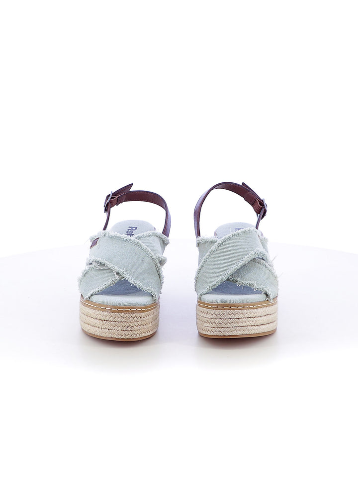 Sandali con cross-strap donna REFRESH 171596 azzurro | Costa Superstore