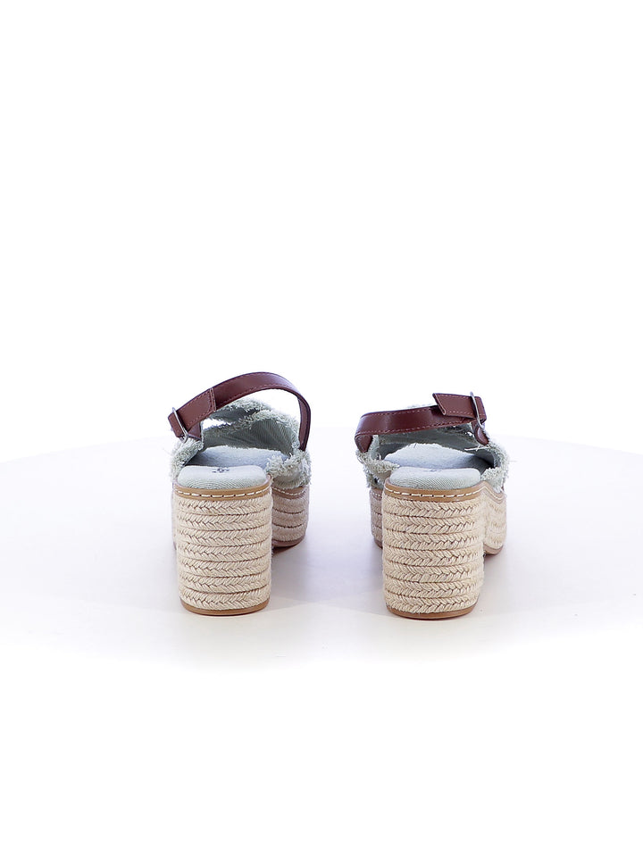 Sandali con cross-strap donna REFRESH 171596 azzurro | Costa Superstore