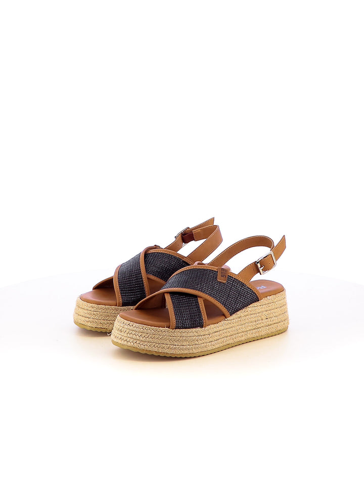 Sandali con cross-strap donna REFRESH 171756 nero | Costa Superstore